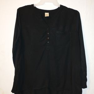 Long Sleeve black blouse